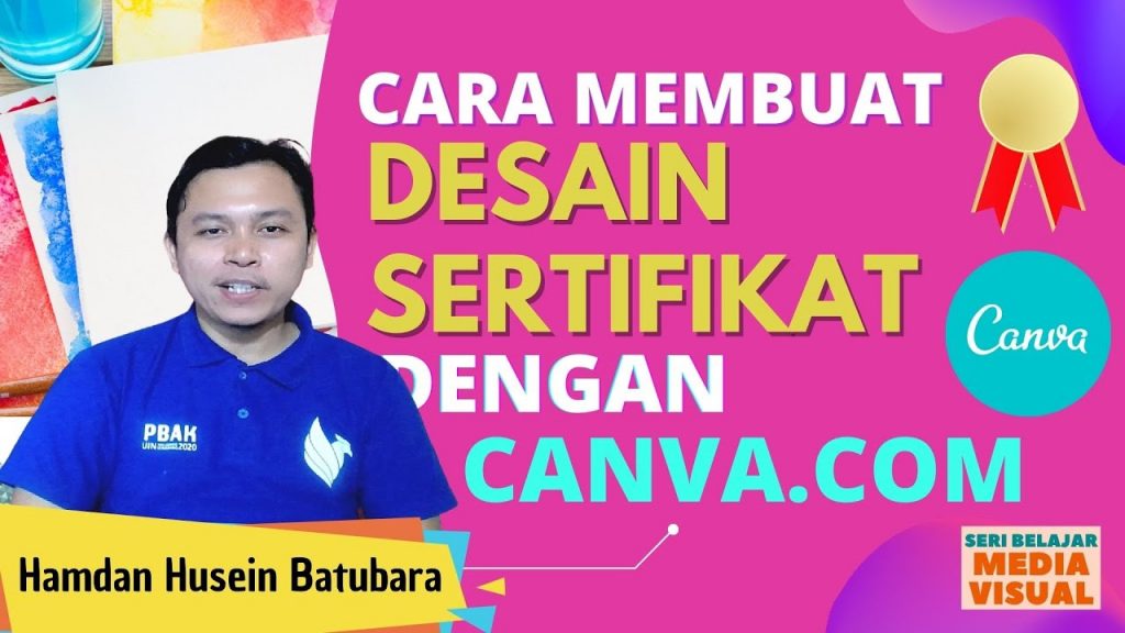 Cara Membuat Desain Sertifikat dengan Website Canva.com  |  Cepat dan Templatenya Lengkap